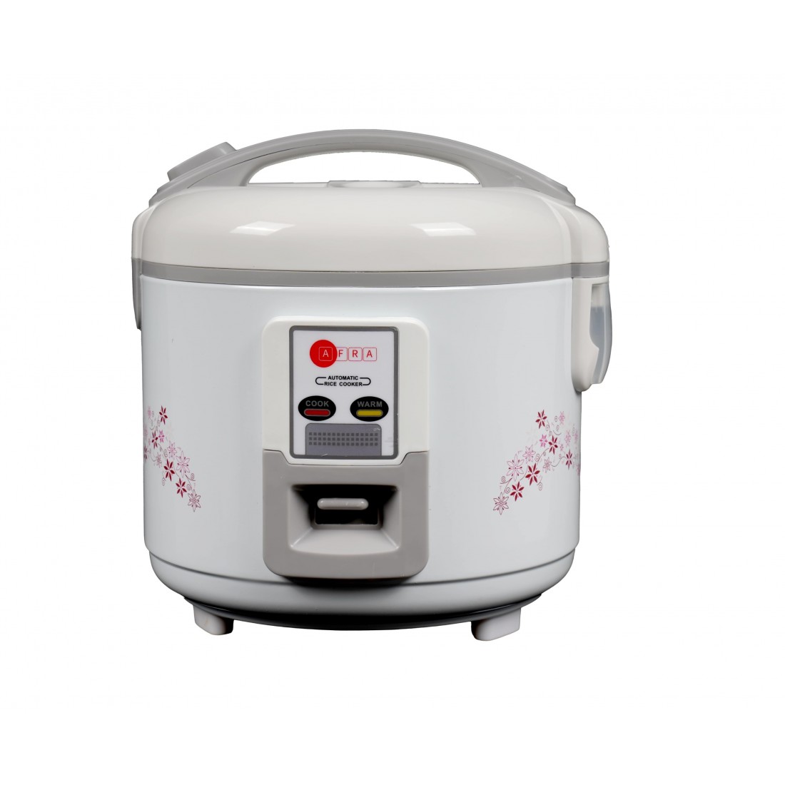 Afra Rice Cooker, 1.5 Litre, Inner Pot, Aluminium Heating Plate, Quick & Efficient, Fully Sealable, Preserves Flavors & Nutrients, G-mark, ESMA, ROHS, And CB Certified, AF-1550DRWT, 2 Years Warranty