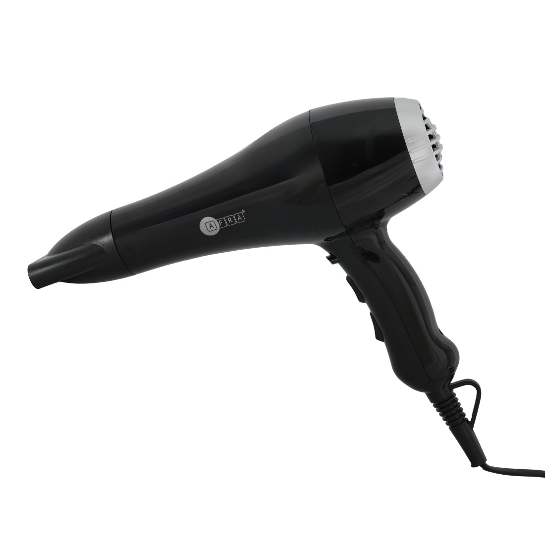 AFRA Hair Dryer With 2 Speed & 3 Heat Seating With Removable End Cap & Easy Clean, 2300w, Cool Shot Function With Concentrator, AF-2309HDBK, 1 Year Warranty