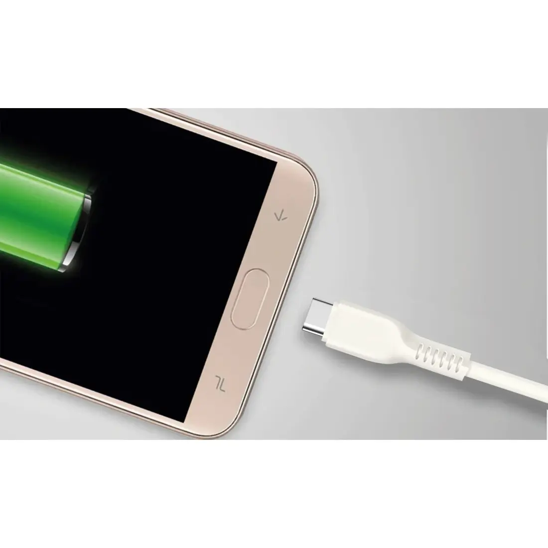 AFRA USB Charging Cable AF-0042TYPC – Type-C, 2.4A, 1m, Heat-Resistant PVC & Data Transfer - Image 5