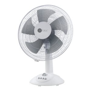AFRA Table Fan, 12 inch, 60w, 1200 RPM, With 3 Speed Controller 60 Minutes Timer, AF-1260TFWT, 1 Year Warranty