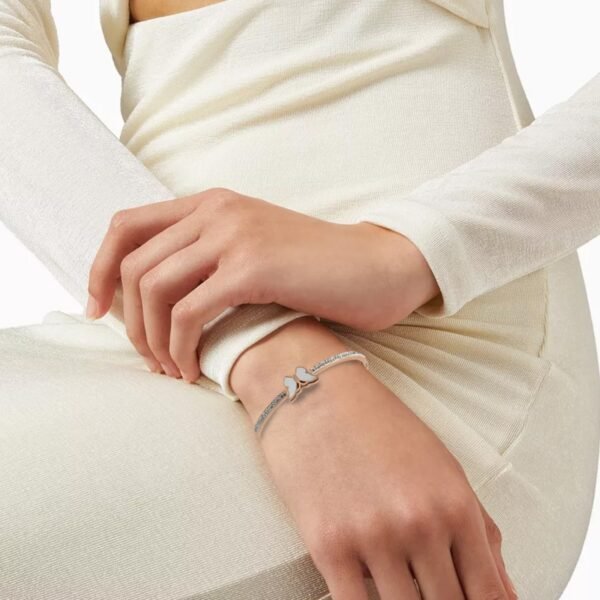 AFRA JEW Wings Bracelet | Rose Gold Stainless Steel | Angel Wing Design | Stylish Symbolic Jewelry | AFJ17002B - Image 3