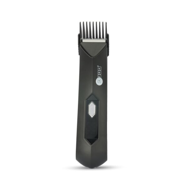 AFRA Rechargeable Hair Trimmer, LED display, USB Charging With Cleaning Brush - 600Mah Lithium Battery, 90mins Discharging Time, IPX7 Water Resistance, AF-0600HTBK, 1 Year Warranty - Image 3