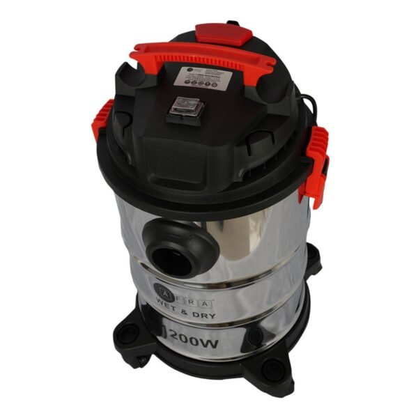 AFRA Wet and Dry Vacuum Cleaner, 1200W, 20 Liter, 2 in 1 Brush and Nozzle, 3.5 Meter Cord Length, Stainless Steel Casing, G-MARK, ESMA, ROHS, and CB Certified, AF-1200VCSS, 2 years Warranty. - Image 3