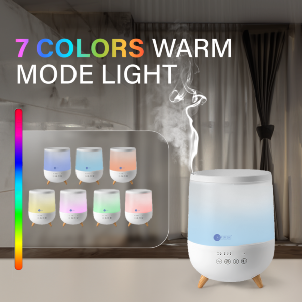 AFRA Ultrasonic Room Humidifier | 2L | Timer | Ambient Light | Sleep Mode | AF-800UH - Image 4