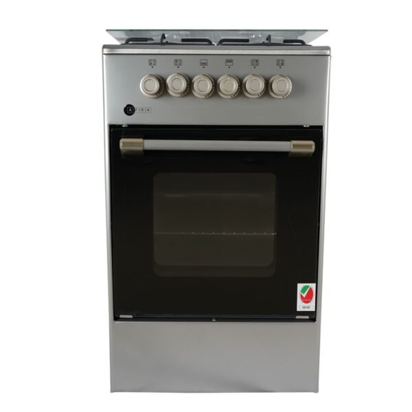 AFRA Free Standing Cooking Range, 50x50, 4 Burners, Stainless Steel, Compact, Adjustable Legs, Tray and Grid Included, G-Mark, ESMA, RoHS, CB, AF-5050CRGS, 2 years warranty. - Image 4