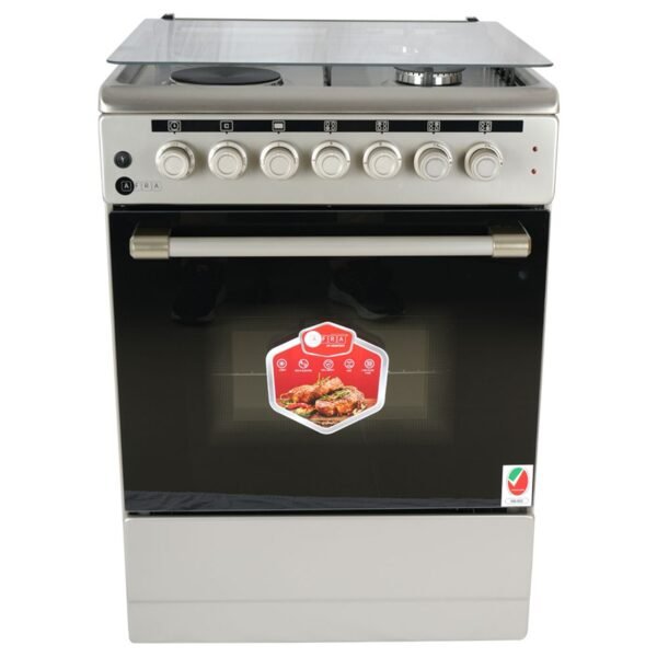 AFRA Free Standing Cooking Range, 60x60, Gas and Electric Burners, Stainless Steel, Compact, Adjustable Legs, Temperature Control, Mechanical Timer, ESMA, RoHS, CB, AF-6060CRHG, 2 years warranty. - Image 4