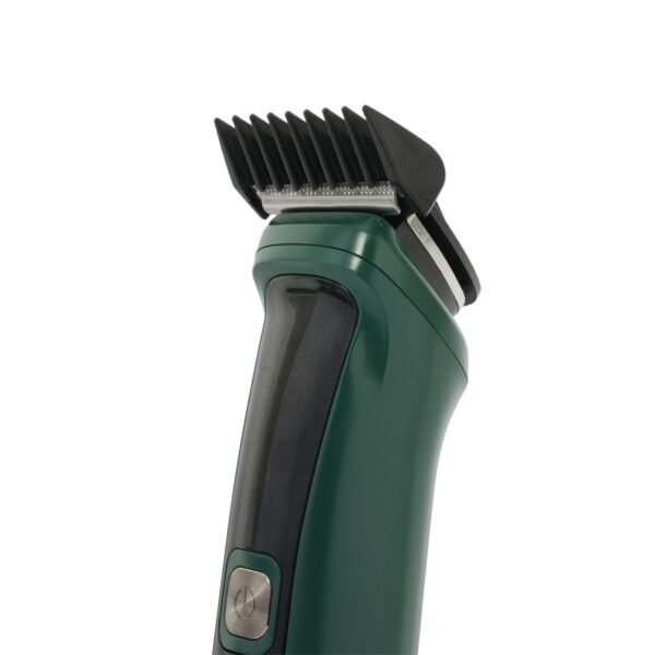 AFRA Rechargeable Hair Trimmer Grooming kit - 3w, 600mAh Li-ion battery, Charging time: 2h, IPX5 water resistance, Stainless Steel blade, AF-0005HTGR, 1 Years Warranty. - Image 5