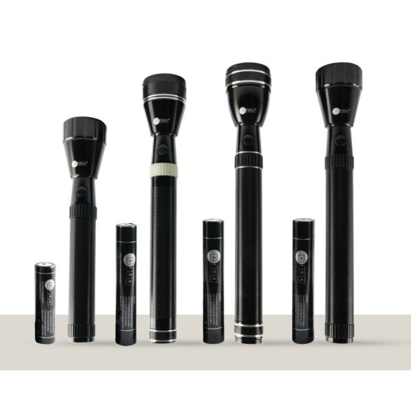 AFRA 5W LED Flashlight Set, 4-in-1 Combo, 1500mAh Rechargeable, Waterproof – AF-0004COMB, 2Y Warranty - Image 4