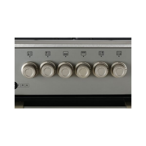 AFRA Free Standing Cooking Range, 50x50, 4 Burners, Stainless Steel, Compact, Adjustable Legs, Tray and Grid Included, G-Mark, ESMA, RoHS, CB, AF-5050CRGS, 2 years warranty. - Image 3