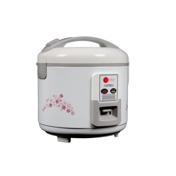 Afra Rice Cooker, 1.5 Litre, Inner Pot, Aluminium Heating Plate, Quick & Efficient, Fully Sealable, Preserves Flavors & Nutrients, G-mark, ESMA, ROHS, And CB Certified, AF-1550DRWT, 2 Years Warranty - Image 2