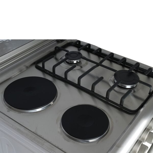 AFRA Free Standing Cooking Range, 60x60, Gas and Electric Burners, Stainless Steel, Compact, Adjustable Legs, Temperature Control, Mechanical Timer, ESMA, RoHS, CB, AF-6060CRHG, 2 years warranty. - Image 6