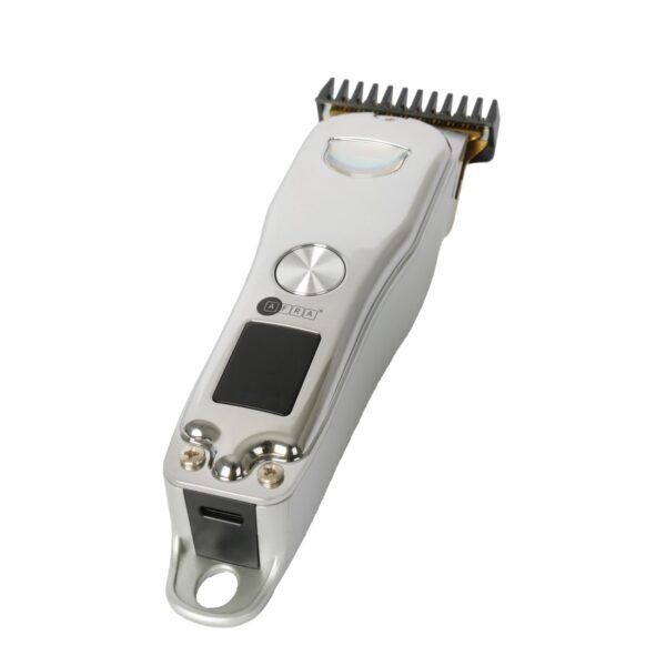 AFRA Hair Clipper, 5w, 600mAh Li-ion battery, Digital Display USB Charging, 100mins Discharging time, IPXO Rating, AF-0005HCWT, 1 Year Warranty - Image 3