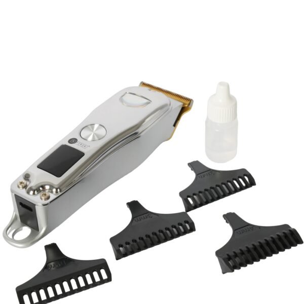 AFRA Hair Clipper, 5w, 600mAh Li-ion battery, Digital Display USB Charging, 100mins Discharging time, IPXO Rating, AF-0005HCWT, 1 Year Warranty