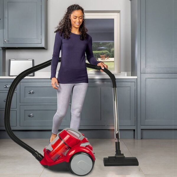 AFRA Cyclone Vacuum Cleaner, 2000W, 2 Liter, Speed Control, 7 meter radius, 2 in 1 Brush and Nozzle, 5 meter Cord, G-MARK, ESMA, ROHS, and CB Certified, AF-2000VCRD, 2 years Warranty. - Image 6