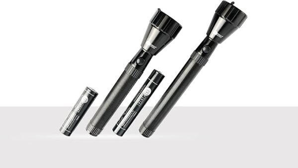 AFRA 5W LED Flashlight Set, 3-in-1 Combo, 1500mAh Rechargeable, Waterproof – AF-0003COMB, 3Y Warranty - Image 3