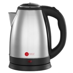 AFRA Electric Kettle, 1500W, 1.8L, Strong Stainless Steel Body with detachable power base & Automatic cut-off, ESMA, ROHS, and CB Certified, AF-1815KTSS, 2 years warranty,