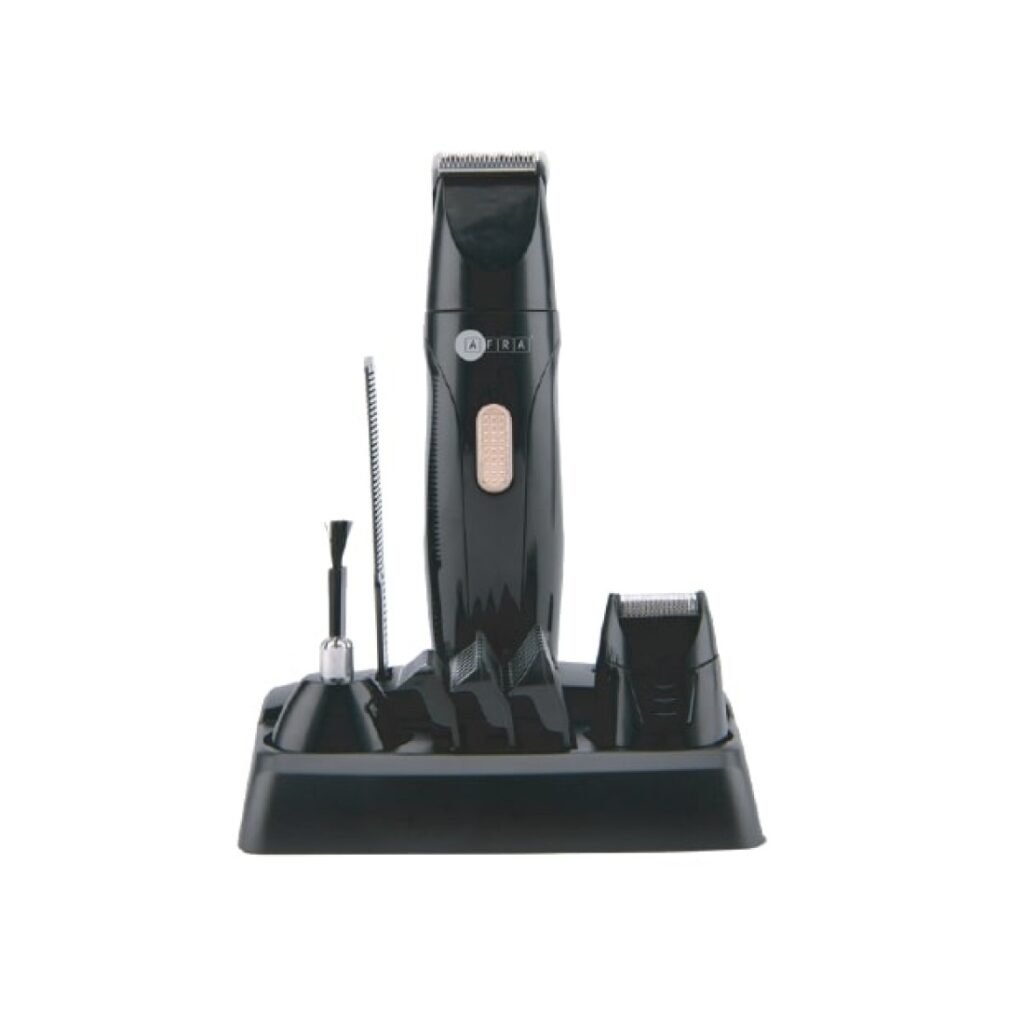 AFRA Personal 3 In 1 Hair Clipper Grooming Kit AF-0003HTBK – LED Display & 35 Min Runtime