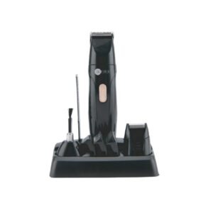 AFRA Personal 3 In 1 Hair Clipper, Grooming Kit, LED Display, 600mah NI-MH Battery, IPXO Rating, 35mins Discharging Time, AF-0003HTBK, 1 Year Warranty.