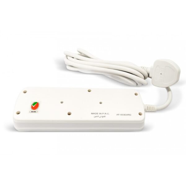AFRA Japan Universal Extension Cord, 3 Way 3M, 3 Universal Sockets, 3 Meter Cable, Easy Set-Up & Storage, Shock proof, 250V, ESMA, ROHS, and CB Certified with 2 Years Warranty - Image 4