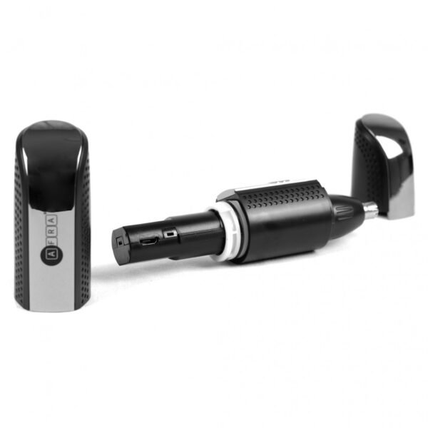 AFRA Nose Trimmer, Stainless Steel Head, Ergonomic, Portable, Rechargeable, Compact Design, Easy to Operate, USB Cable Charging, AF-0045NSBK, 2-Year Warranty - Image 4