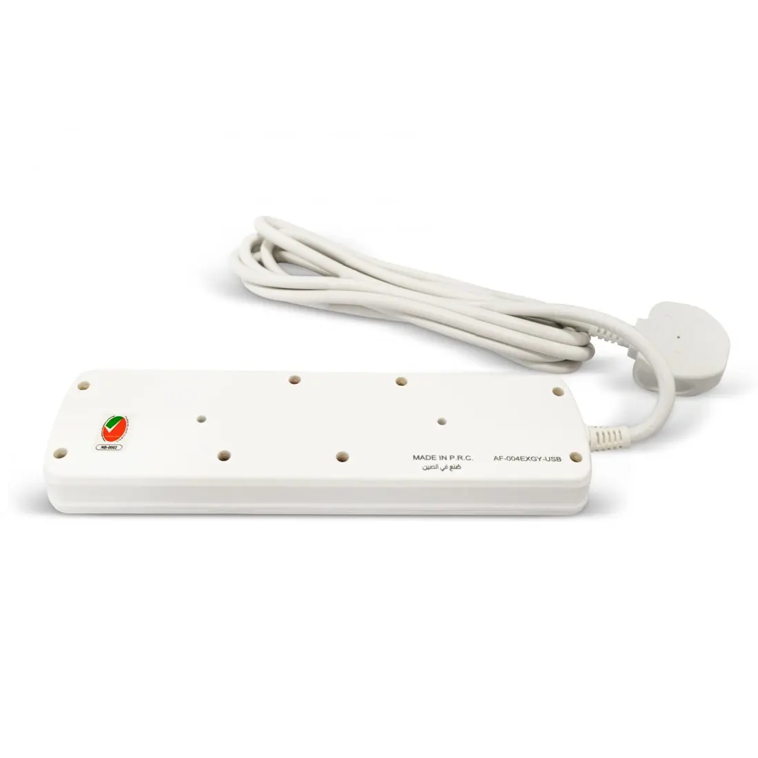 AFRA Extension Cord AF-004EXGY-USB – 3M, 2 USB Ports, Shock Proof, 250V, Plastic Housing, 2-Year Warranty - Image 4