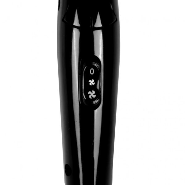 AFRA Hair Dryer, AF-1000HDBK, 2 Speeds, 2 Heat Settings, Easy-To-Use, With Concentrator, Black, Sharp & Stylish Design, Hang-Up Hook for Safe Storage, 1 year warranty - Image 3