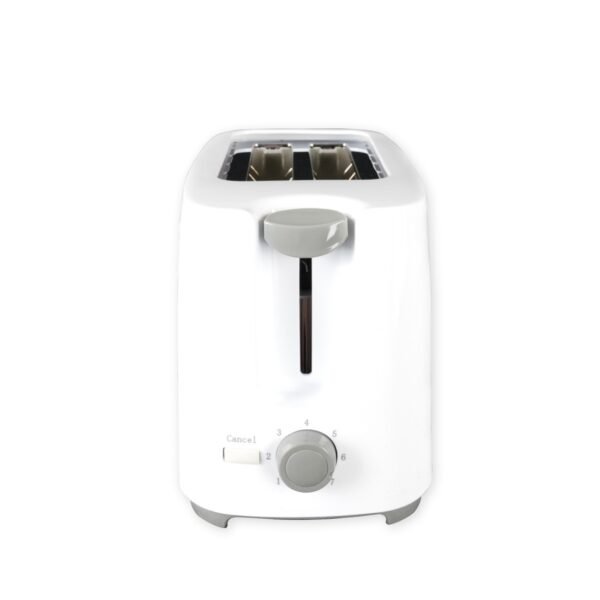 AFRA Electric Breakfast Toaster, 700W, 2 Slots, Removable Crumb Tray, Plastic Body, White Finish, G-Mark, ESMA, RoHS, CB certified, AF-100240TOWH, 2 years warranty - Image 2