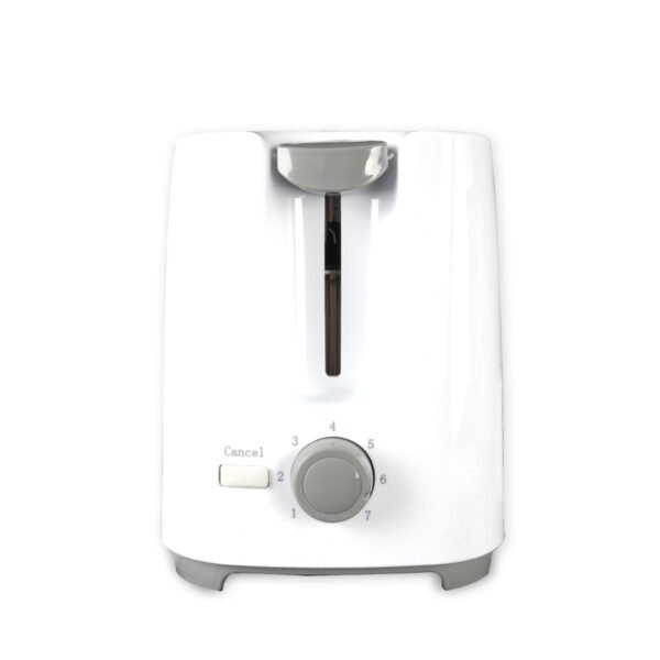 AFRA Electric Breakfast Toaster, 700W, 2 Slots, Removable Crumb Tray, Plastic Body, White Finish, G-Mark, ESMA, RoHS, CB certified, AF-100240TOWH, 2 years warranty - Image 4