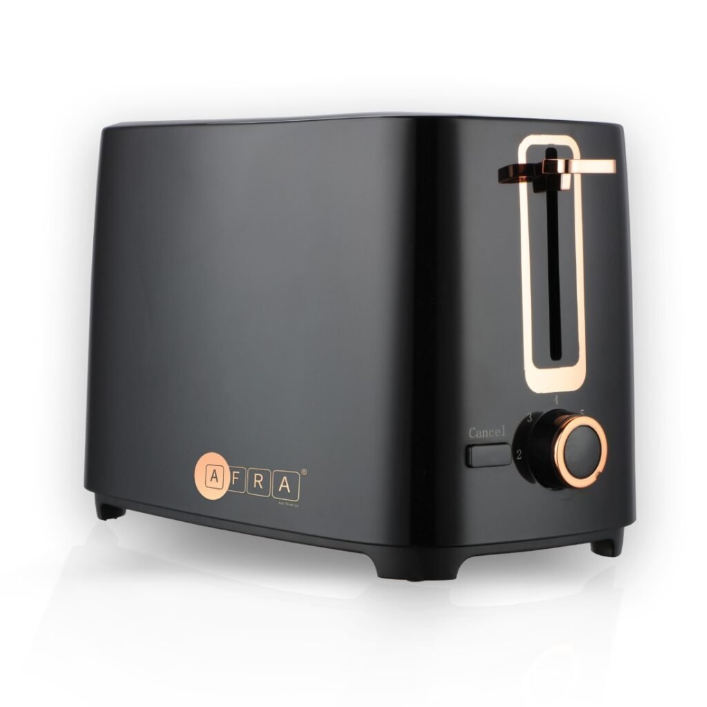 Buy Toaster in Dubai — AFRA 700W 2-Slot Electric Toaster