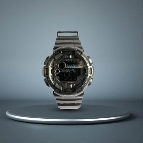 AFRA HIGHLANDER GENTS WATCH BLACK CASE BLACK DIAL BLACK PU STRAP - Image 5
