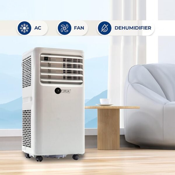 AFRA PORTABLE AIR CONDITIONER 12000 BTU, REMOTE CONTROL, 24 HRS TIMER, DIGITAL DISPLAY - Image 6