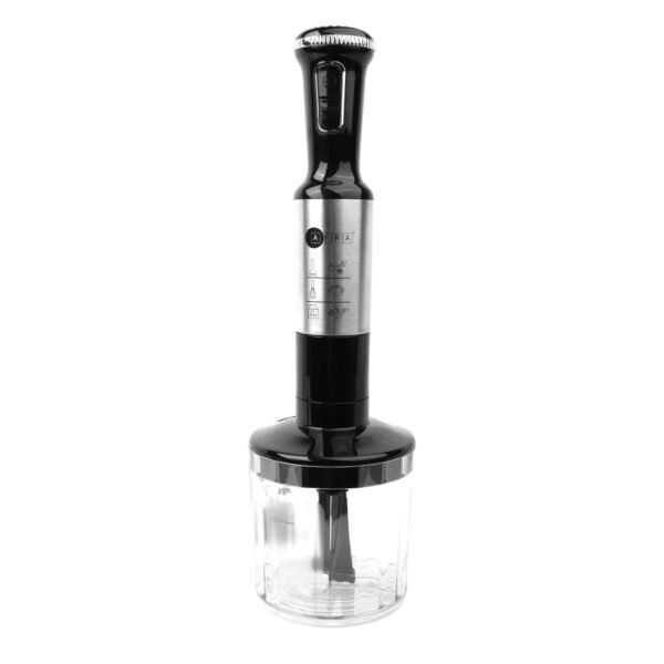 AFRA 4-in-1 Hand Blender Set 1200W – 2-Speed, Stainless Steel, Chopper, Whisk – AF-1240BLSSET - Image 3