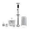 5-in-1 Hand Blender with Chopper & Whisk