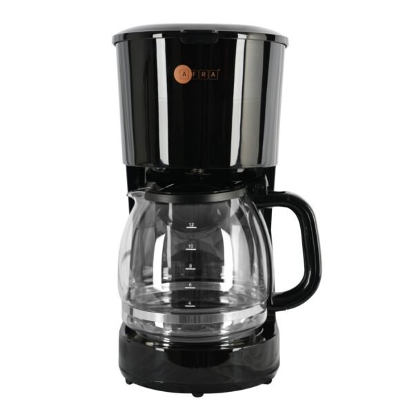 AFRA Coffee Maker, 1.5L Capacity, 750W, Anti-Drip, Removable Filter, Automatic Shut Off, G-Mark, ESMA, RoHS, CB certified, AF-15750CMKBL, 2 Years Warranty - Image 2