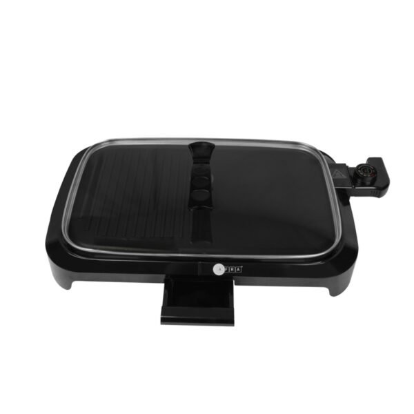 AFRA Electric BBQ Grill 1600W – Indoor/Outdoor, Thermostat, Smoke-Free – AF-1600BQBK - Image 2