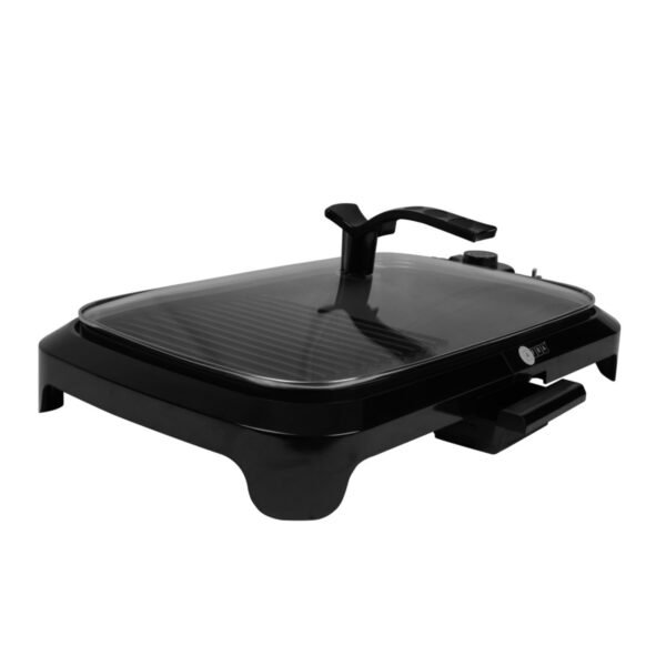 AFRA Electric BBQ Grill 1600W – Indoor/Outdoor, Thermostat, Smoke-Free – AF-1600BQBK - Image 4