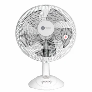 AFRA Electric Table Fan 45W, Compact Design, White – AF-1645WT, G-Mark Certified, 2-Year Warranty