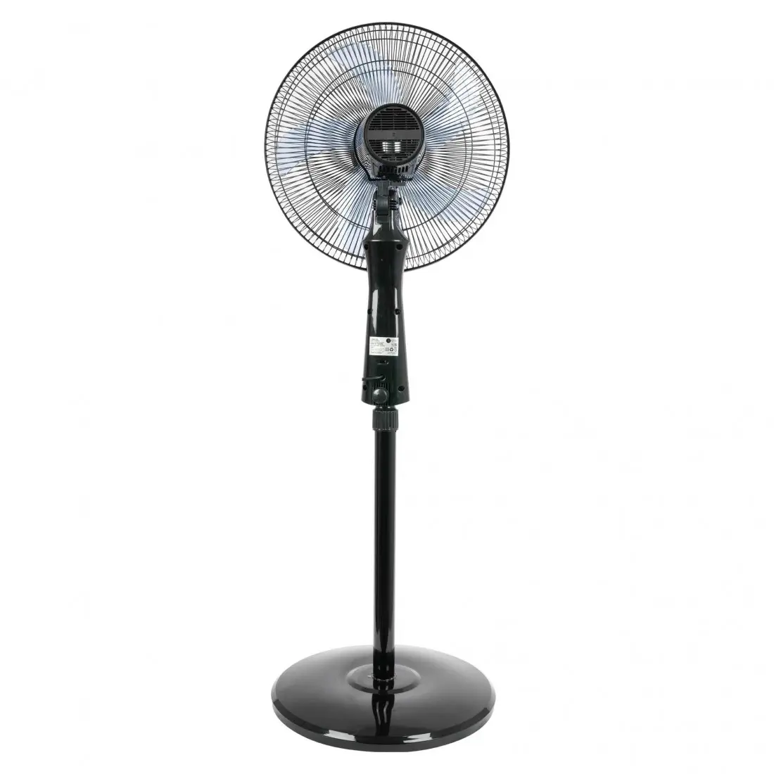 AFRA Electric Stand Fan 60W, Adjustable Height, 5 Blades, Black – AF-1660BK, 2 Years Warranty - Image 2