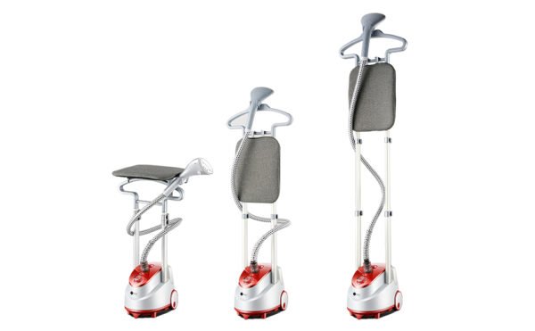 AFRA Garment Steamer with Iron Board, 1.6L, 1950w 30s Heating time, 50mins Working time, 32g/Mins Air output, Adjustable Telescopic Pole, 47 to 117cm stand height, AF-1950GSRD, 2 Year Warranty. - Image 5