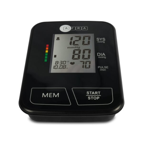 AFRA Digital Blood Pressure Monitor, AF-200BPMA, Black, Arm Type, Small, 2 Year Warranty - Image 2