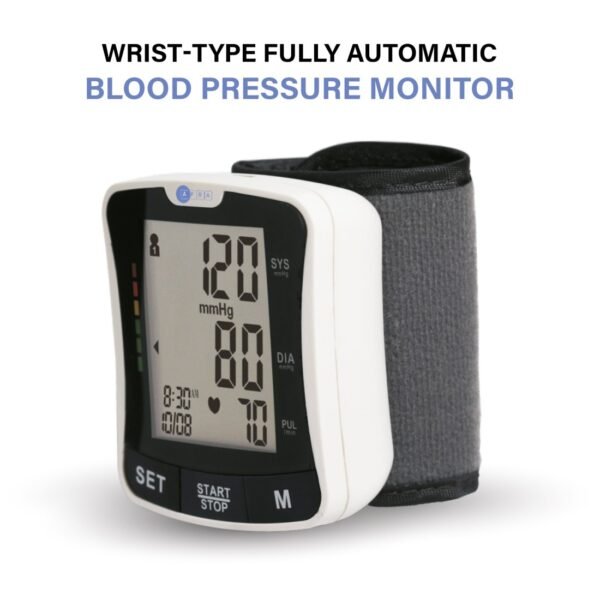 AFRA Digital Blood Pressure Monitor, AF-202BPMW, White, Wrist Type, Large, 2 Year Warranty - Image 3