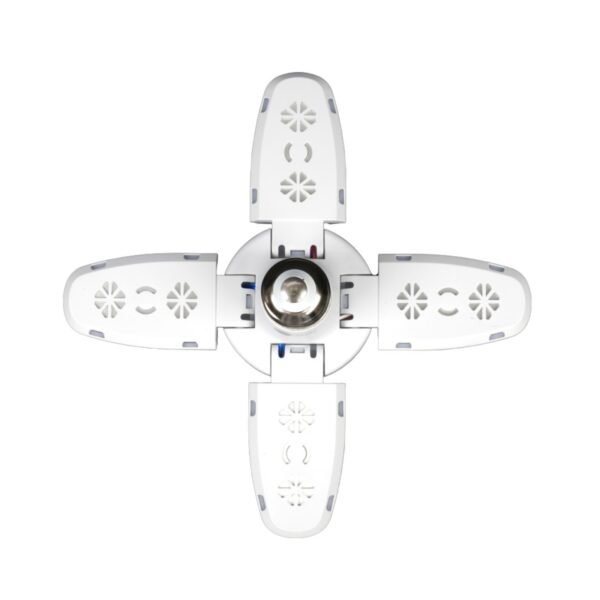 AFRA 4-leaf Foldable LED Bulb, 30W, 220-240V, Indoor & Outdoor Use, Connection Base E27, Cool White Colour (6000-6500K), Flame-Retardant, AF-20LLED, With 2 Year Warranty. - Image 2