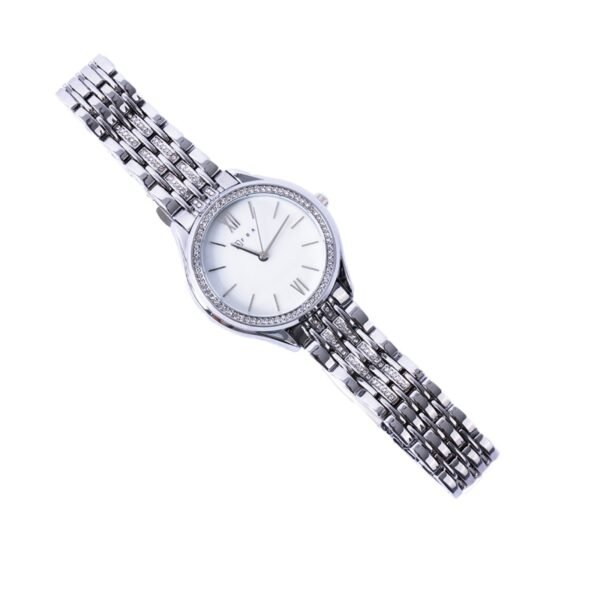 AFRA EDWINA LADIES WATCH GOLD/SILVER CASE SILVER MOP DIAL SILVER/GOLD BRACELET - Image 6