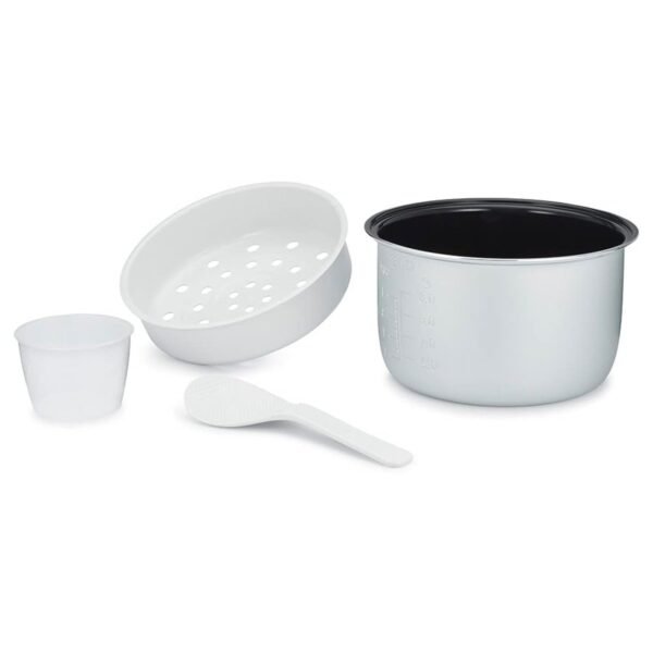 AFRA Rice Cooker 8L – 2500W, Keep-Warm Function, High Temp Protection – AF-8025RCBK - Image 3