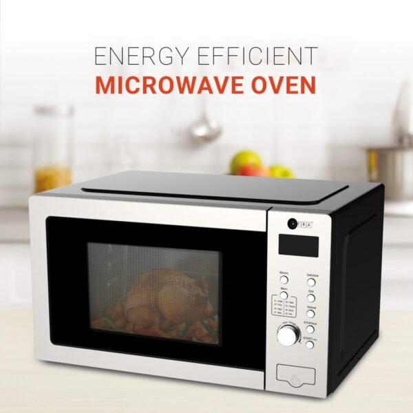 AFRA Microwave Oven 30L | 1200W Digital Control | Oven Grill & Quick Defrost | AF-3012MWSL - Image 2