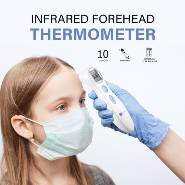 AFRA  Infrared Forehead Thermometer, AF-301ITG, Non-Contact, White, Gun Type, 2 Year Warranty - Image 3