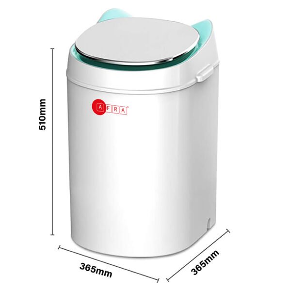 AFRA Baby Washing Machine 3kg – Single Tub with Spin, White, AF-3024BWST - Image 4