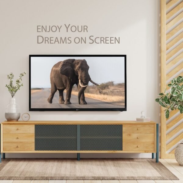 AFRA 32-inch HD Smart TV, LED, Android 11, HDMI, USB, VGA, PC & Game Console Connection, Internet, Streaming, Netflix, Hulu, YouTube, Prime Video, 2 years warranty. - Image 6