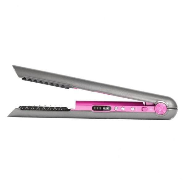 AFRA Hair Straightener, Cordless, Rechargeable, Floating Plates, 3 Temperature Settings, Ergonomic, Lockable Handle, Compact Design.AF-4000HSGY, 2 year warranty. - Image 8