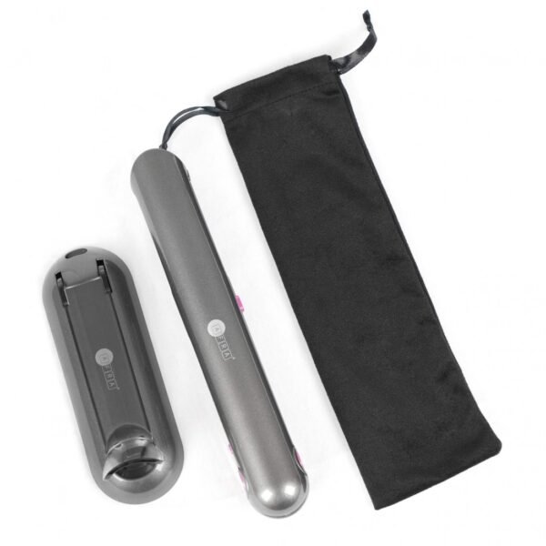 AFRA Hair Straightener, Cordless, Rechargeable, Floating Plates, 3 Temperature Settings, Ergonomic, Lockable Handle, Compact Design.AF-4000HSGY, 2 year warranty. - Image 6